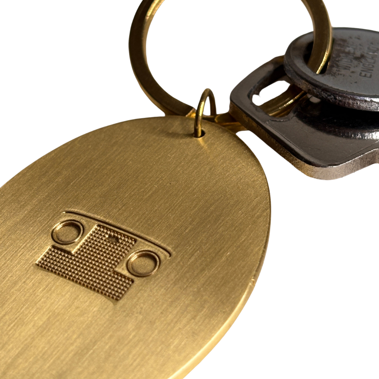 Loke Brass Keyring