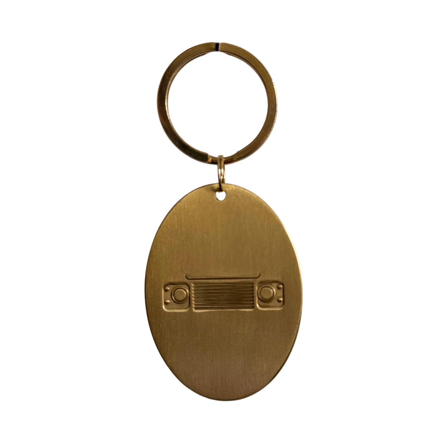 Loke Brass Keyring - Defender