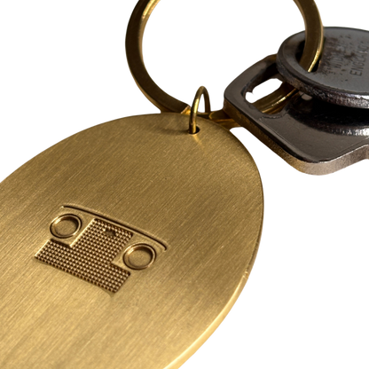 Loke Brass Keyring