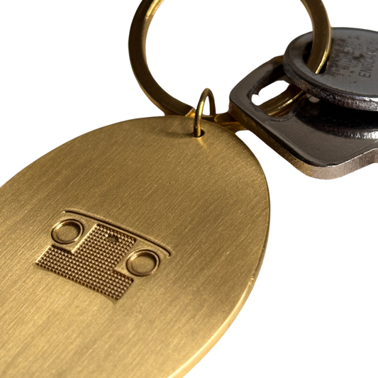 Loke Brass Keyring
