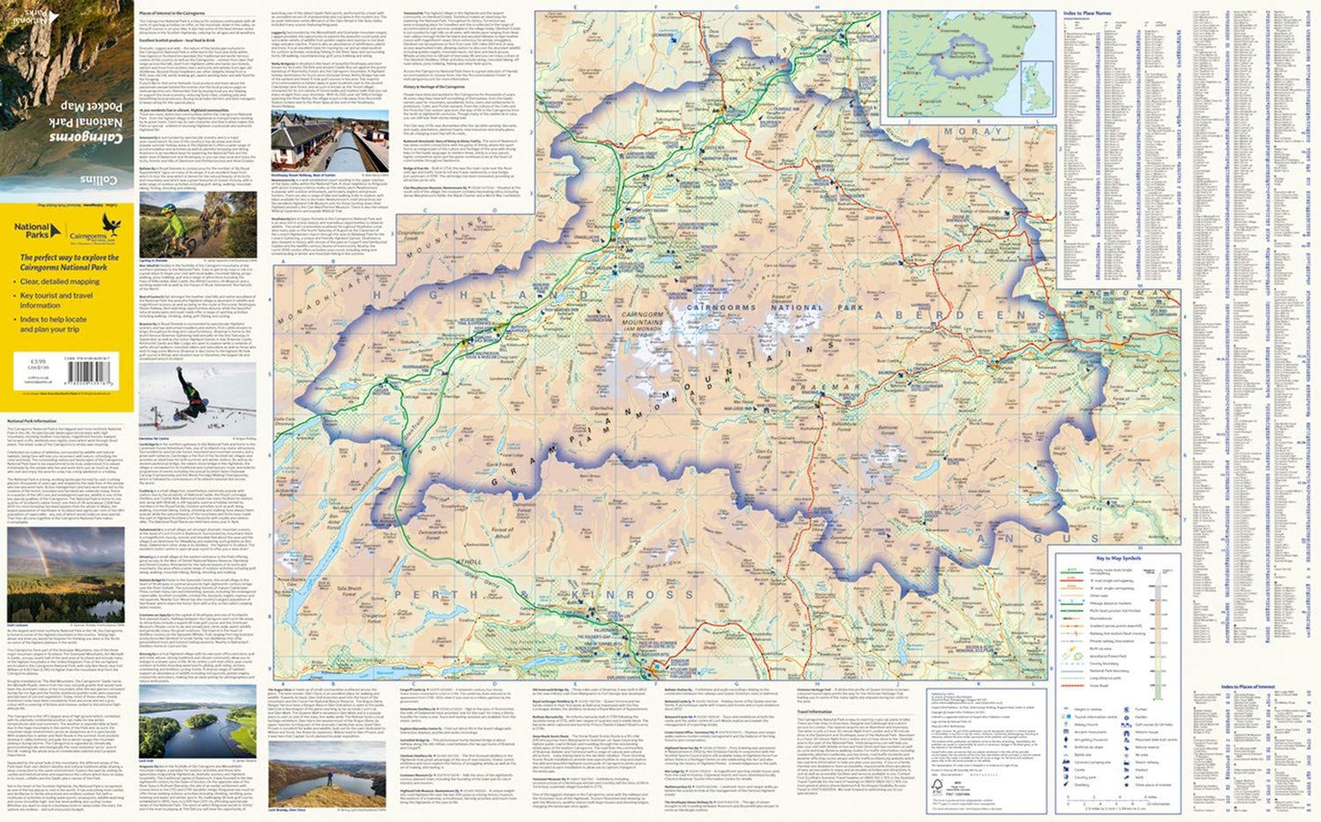 Cairngorms National Park Pocket Map